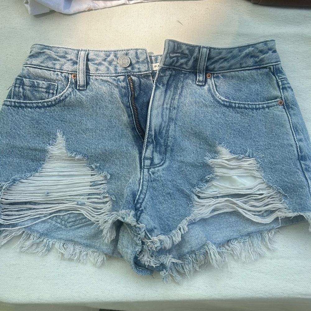 Pacsun high rise festival Jean shorts